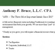 Anthony F. Bruce, L.L.C. CPA