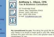 Anthony L Olson CPA