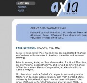 Axia Valuation LLC