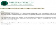 Barron & Company, LLP