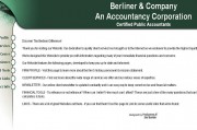 Berliner & Co Accountancy Corp