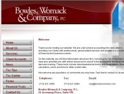 Bowles Womack & Company, P.C.