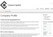 Canon Capital Management Group, LLC