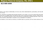Magnus Flaws & Company, PA, CPA