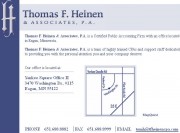 Thomas F. Heinen & Associates, P.A.