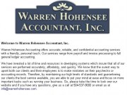 Warren Hohensee Accountant, Inc.